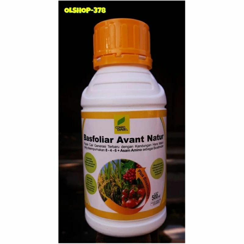 BASFOLIAR AVANT NATUR 500ml Pupuk cair plus Makro dan Asam Amino