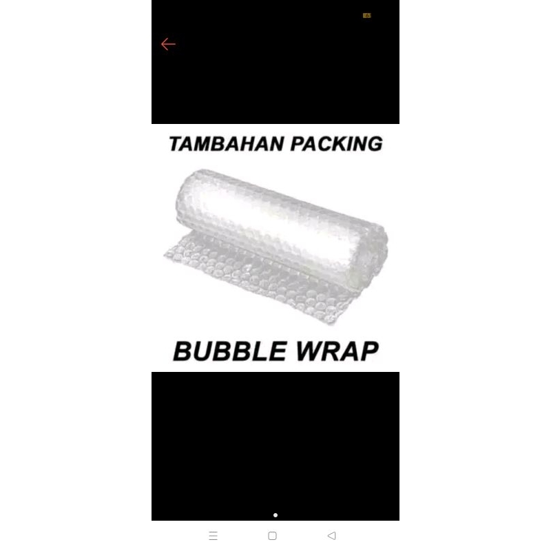 

TAMBAHAN BUBBLE WRAB HITAM TEBAL