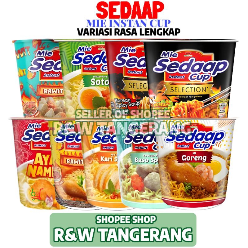 

Mie Sedaap Cup All Varian