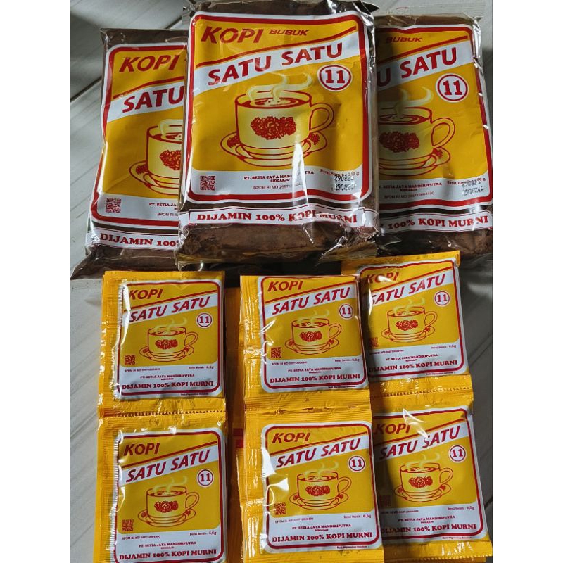 

Kopi Satu satu 250g