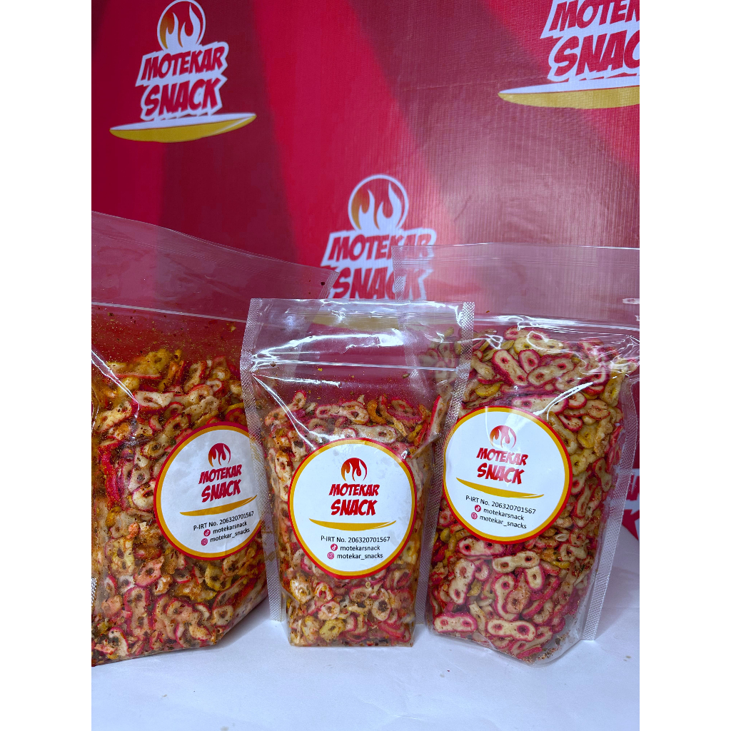 

Sebring Pedas Daun Jeruk 1000ML (Toples) Kerupuk Seblak Kering Food Snack