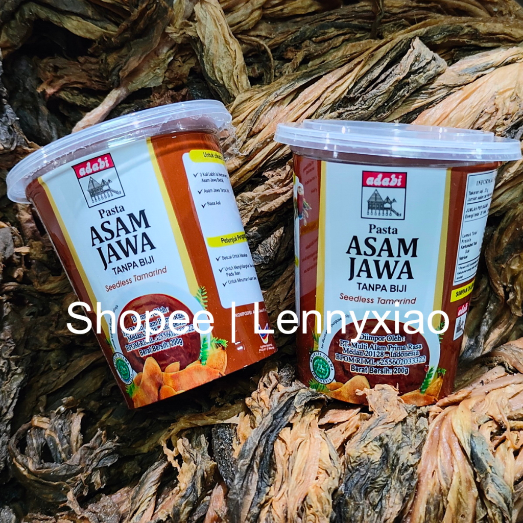 

Asam Jawa Tanpa Biji Pasta ADABI Seedless Tamarind Higenis Praktis Impor Malaysia