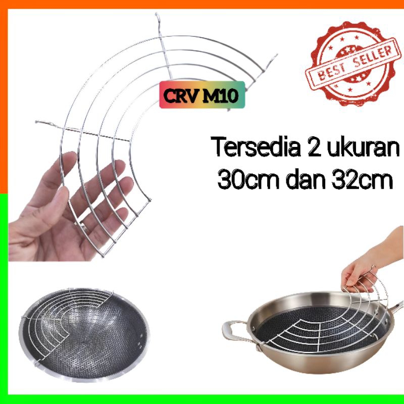 peniris minyak goreng,tirisan minyak, tirisan wajan