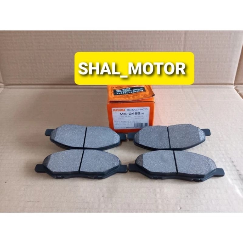 kampas rem depan grand livina L11 2013-2017 original masuma jepang