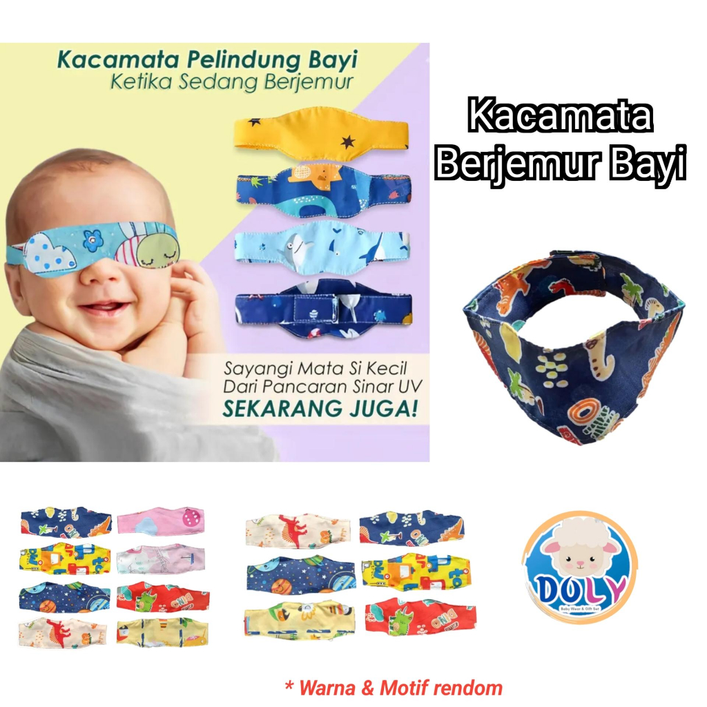 Kacamata berjemur bayi newborn