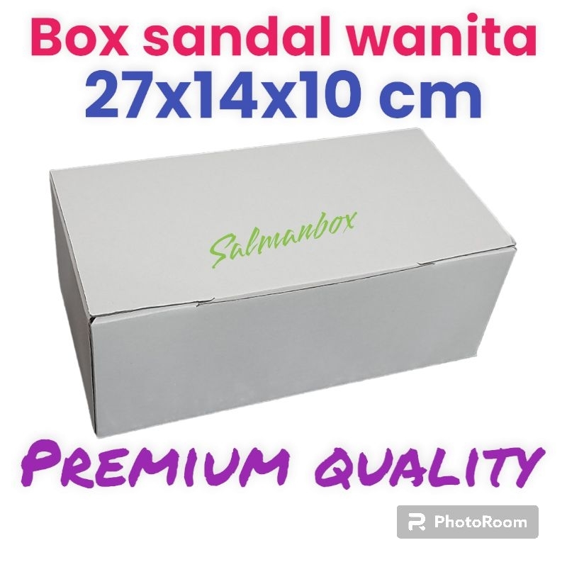 

BOX SENDAL WANITA PREMIUM SIZE 27x14x10 CM