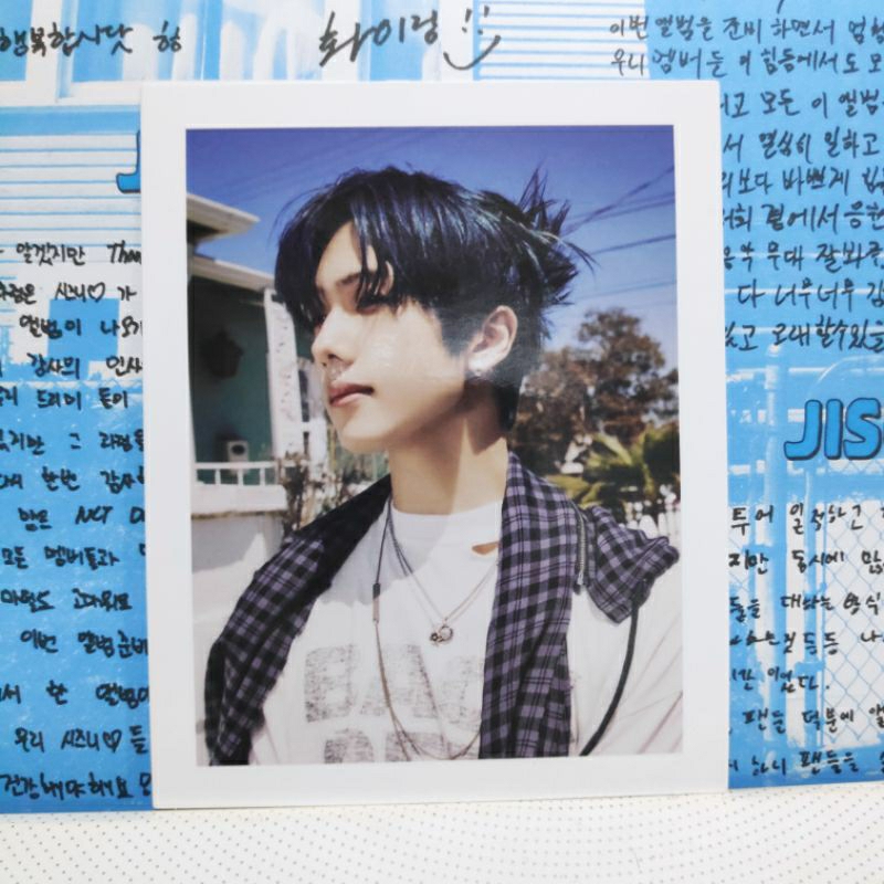 Polaroid Jisung NCT Dream ISTJ Extrovert Poster Official