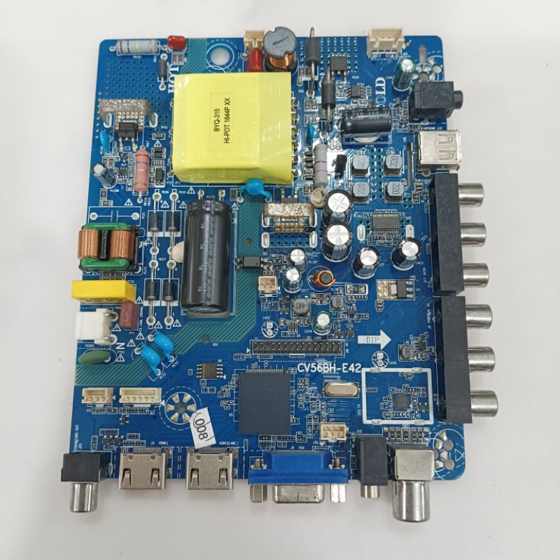 POLYTRON PLD 32T1550D SECOND - MB ORI TV LED POLYTRON - MAINBOARD MOTHERBOARD MENBOARD MOBO BOARD MO