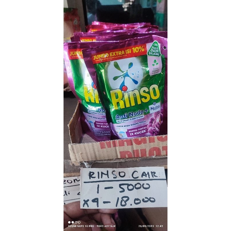 Rinso Cair 5000 Rinso Cair 200 ml