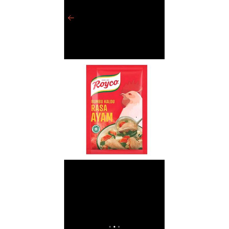 

Royco bumbu kaldu/penyedap rasa Ayam 220gr
