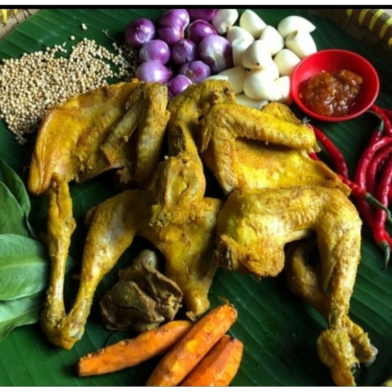 

ayam kampung ungkep