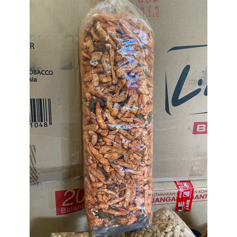 

Basreng stick pedas Daun Jeruk