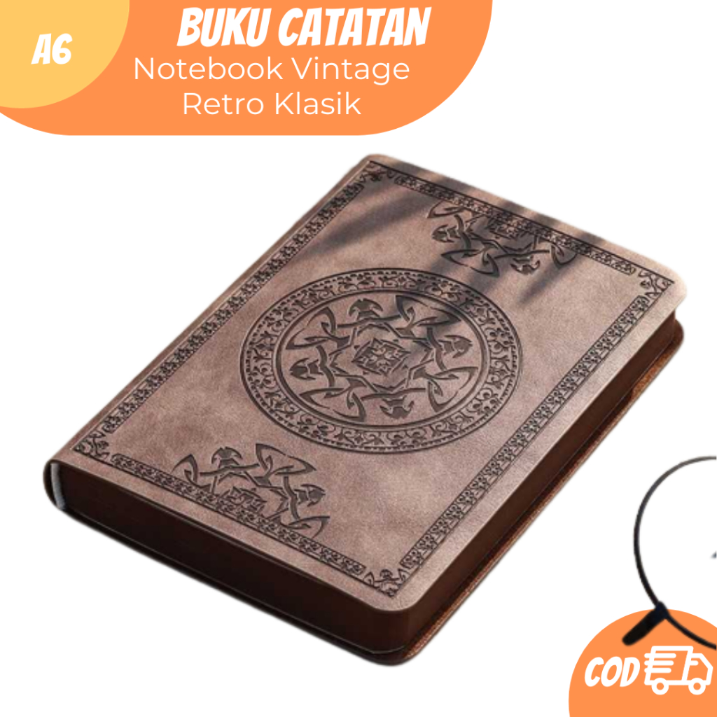 

Buku Catatan kecil A6 Notebook notes harian kuliah aesthetic note book jurnal vintage retro