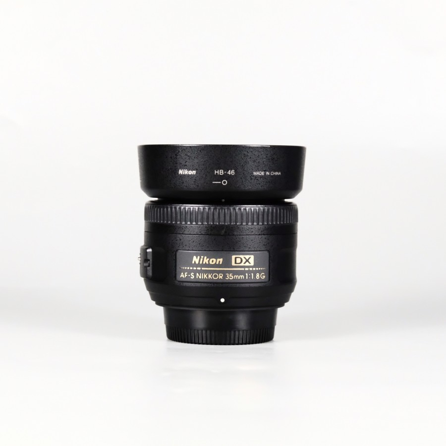 Nikon lens Nikkor AF-S 35mm F1.8 G DX used murah unit 2