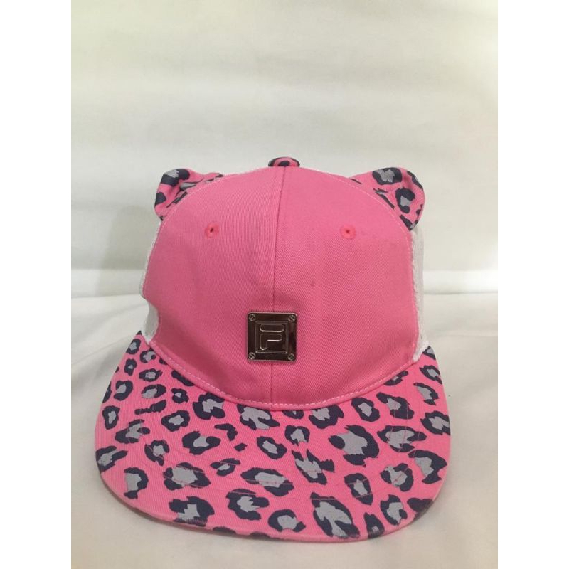 Topi FILA pink Trucker - Second Branded