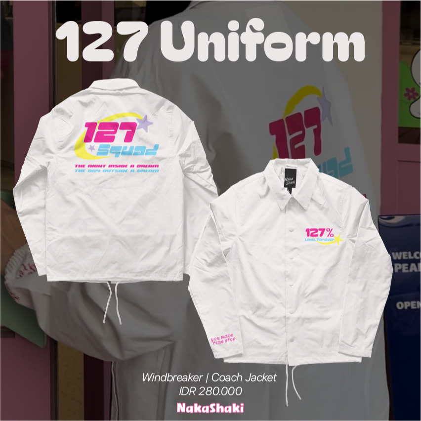 [NAKASHAKI] - NCT 127 Uniform | Jacket Coach