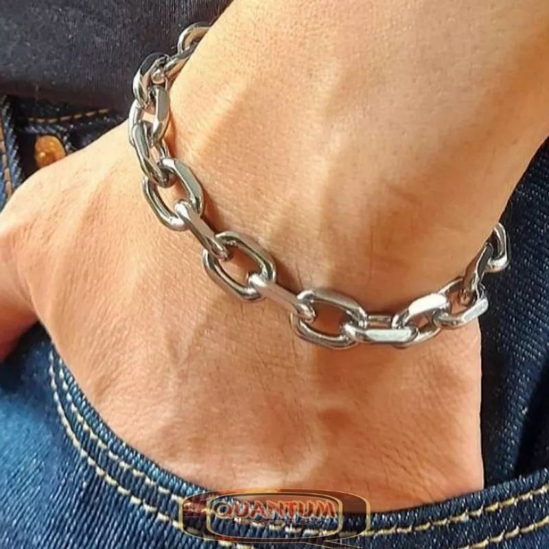 Gelang tangan rantai pria anti karat
