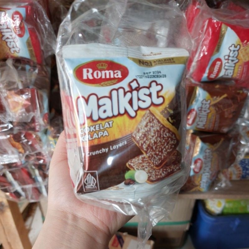 

Roma Malkis Coklat Kelapa 1 pack isi 10 pcs