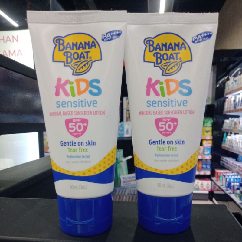 sunscreen lotion untuk anak Banana boat kids SPF 50+