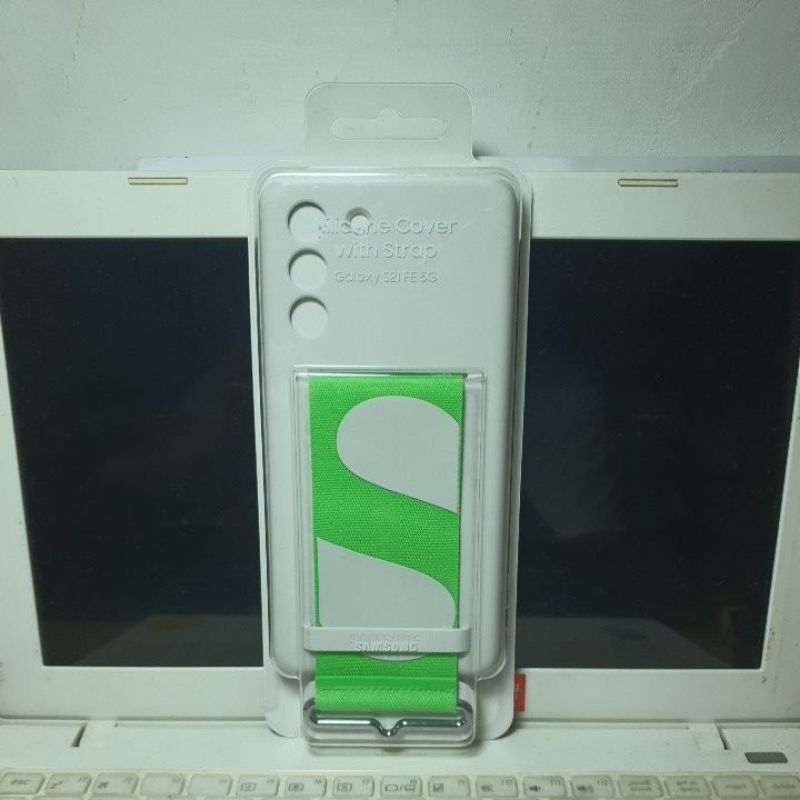 Silicone Cover With Strap SAMSUNG Galaxy S21 FE 5G Original SEGEL