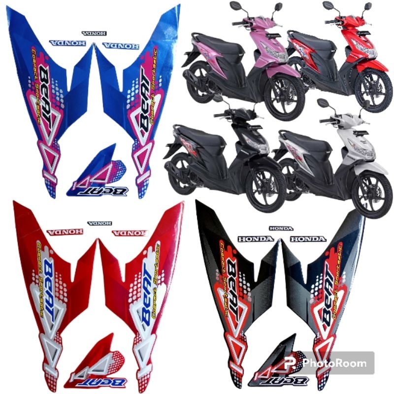 striping honda beat karbu 2011, lis body motor beat 2011