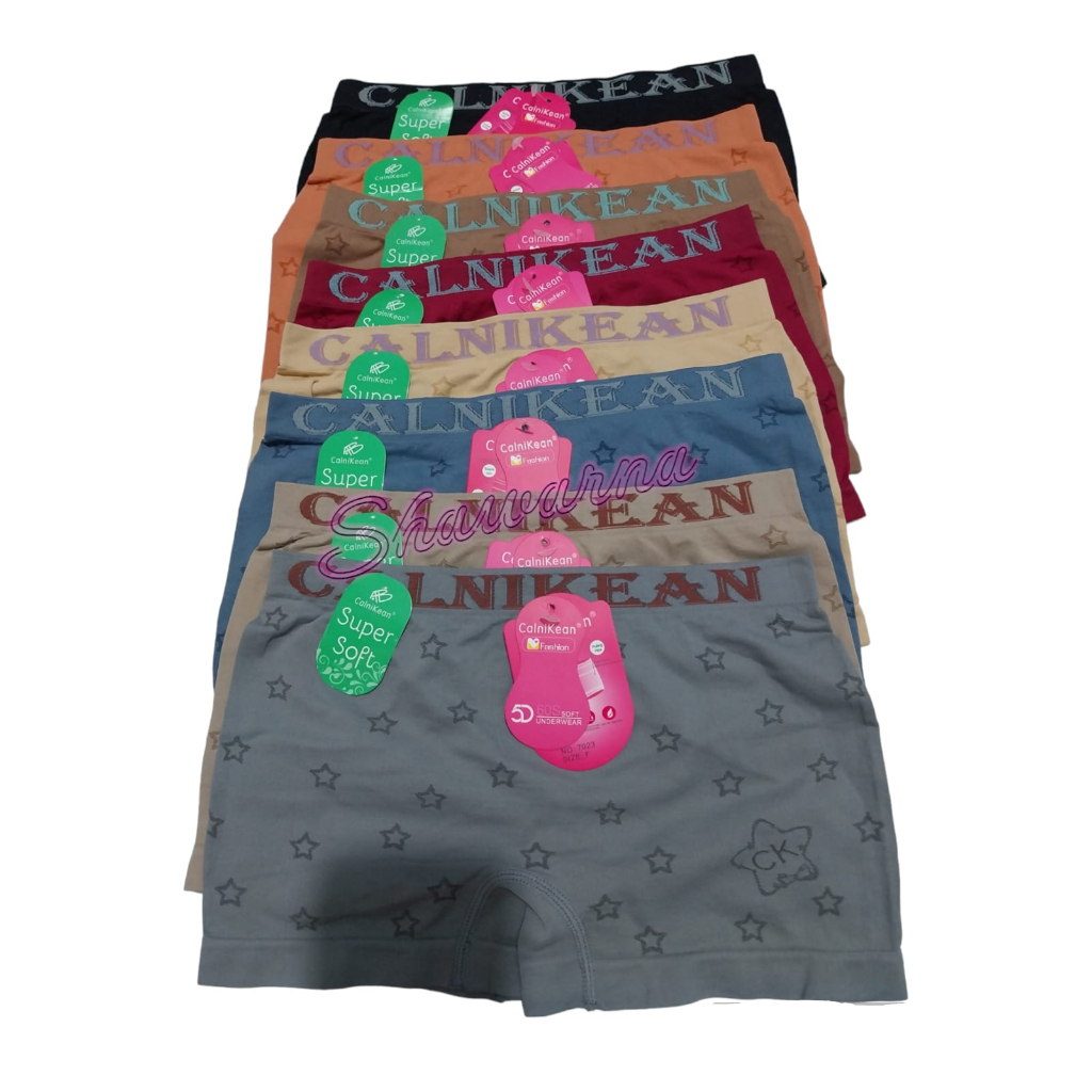 Promo Boxer Calniken/Boxer Rajut Wanita Dewasa/Cd Wanita Terkini/Cd Wanita Murah/Celana Dalam Wanita