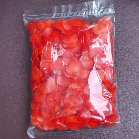 

Kerupuk Ikan/Bawang/Seblak - Sari Laut - varian Merah Turbo 500gr