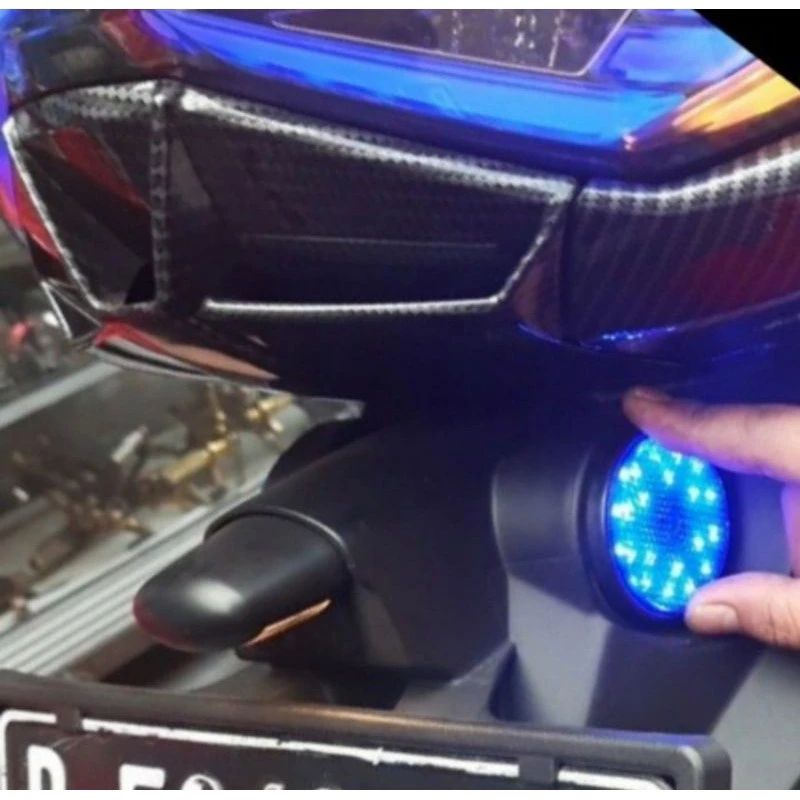 lampu reflektor mata kucing nmax new lampu LED nmax lampu variasi nmax