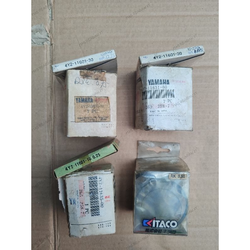 Seher piston ring Yamaha RX King RX K original Japan