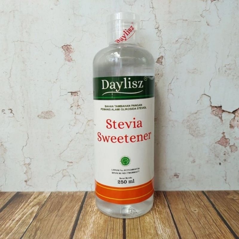 

Pemanis alami pengganti gula Daylisz Stevia Sweetener 250ml