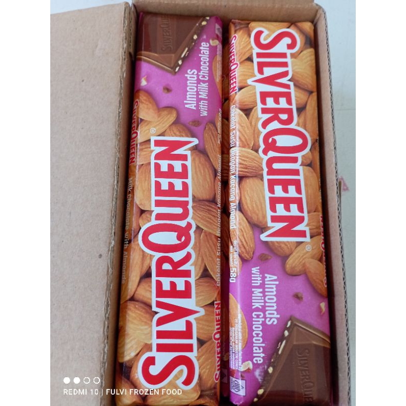 

Silverqueen Besar Almond 58gr