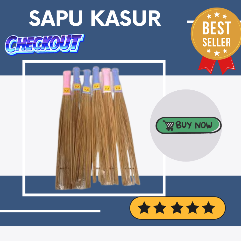 SAPU LIDI KASUR / SAPU PENEBAH KASUR LAKOP / SAPU KARPET / SAPU LIDI LAKOP GEPENG