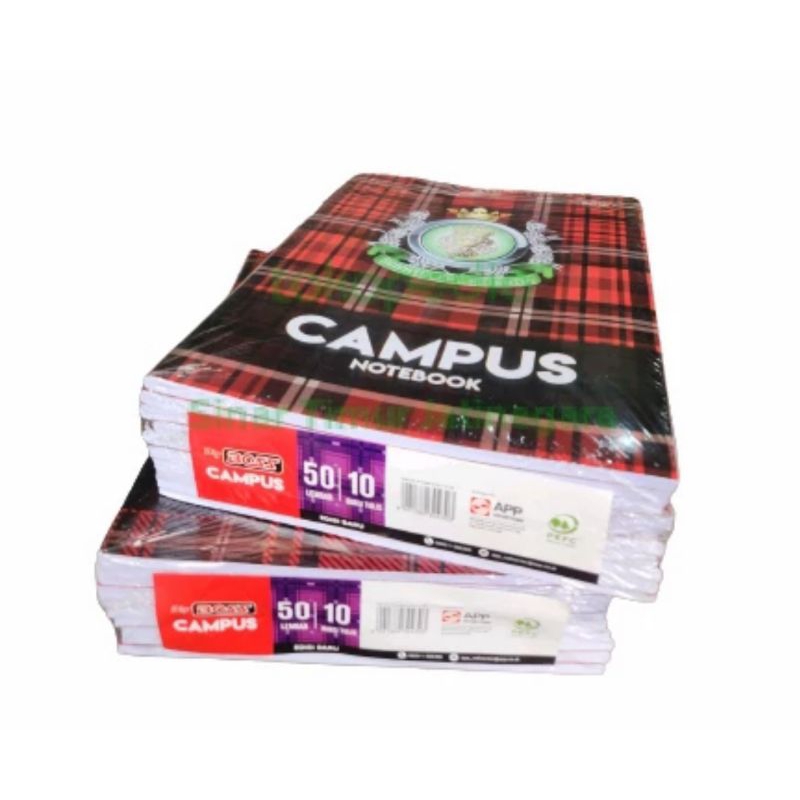 

Buku tulis Campus Bigboss 1pak isi 10 (1 buku isi 50 lembar)