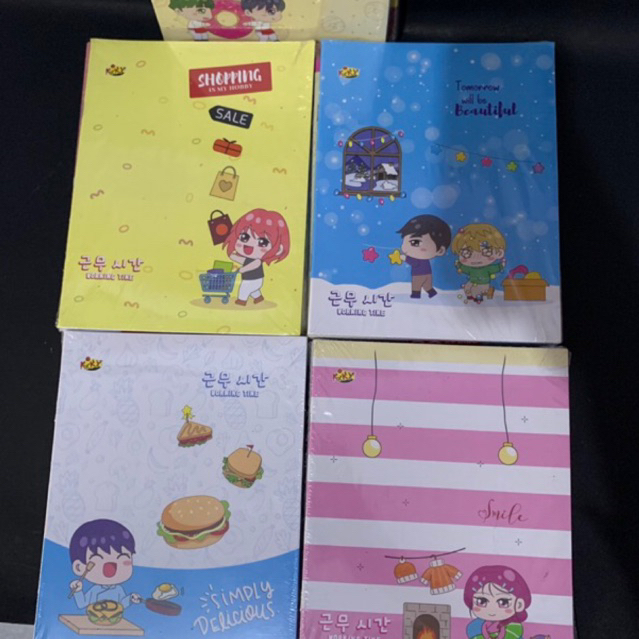 

Buku Tulis 38/Kiky 1 Pak isi 10 38 lembar/Motif lucu