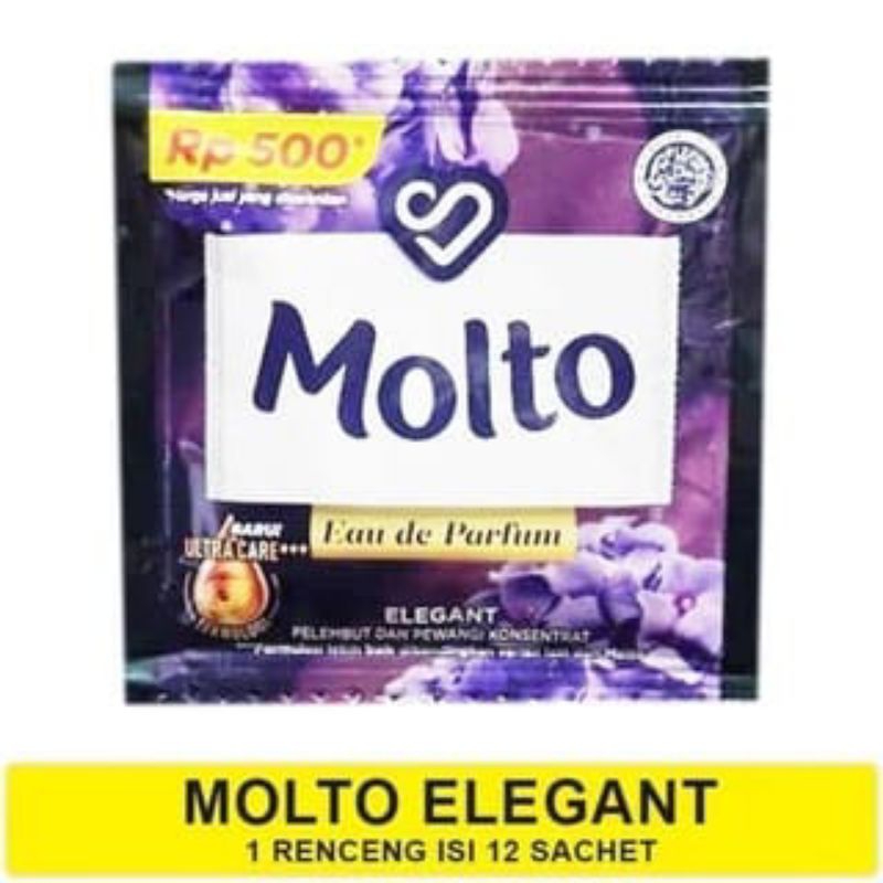 Molto sachet 1 renteng 12 pcs