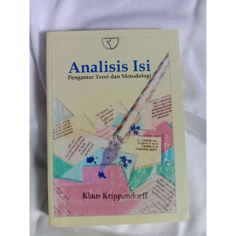 Buku Analisis Isi Klaus Krippendorf