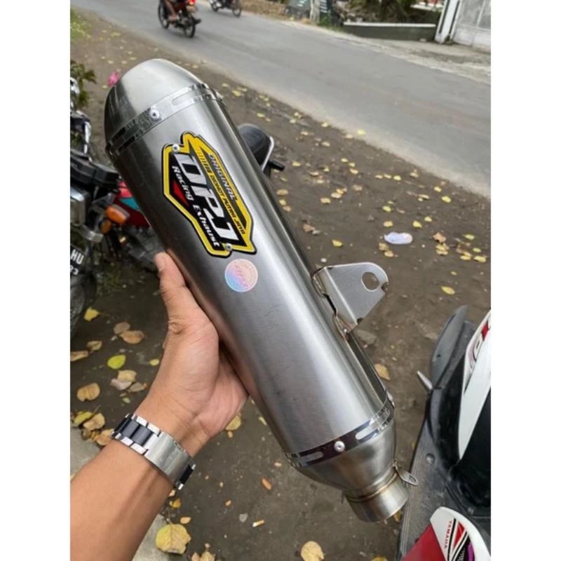 slincer knalpot racing dpj kapsul inlet 50mm suara bass