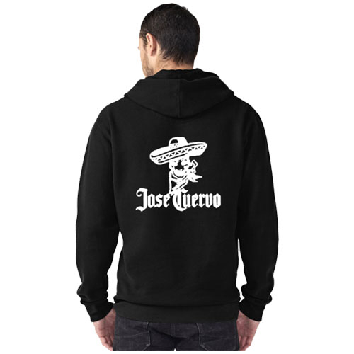 Jose Cuervo Hoodie Bahan Katun Fleece | Jaket Hoodie Jumper & Ritsleting | Bisa COD