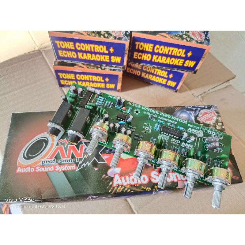 Tone control plus echo karaoke sw