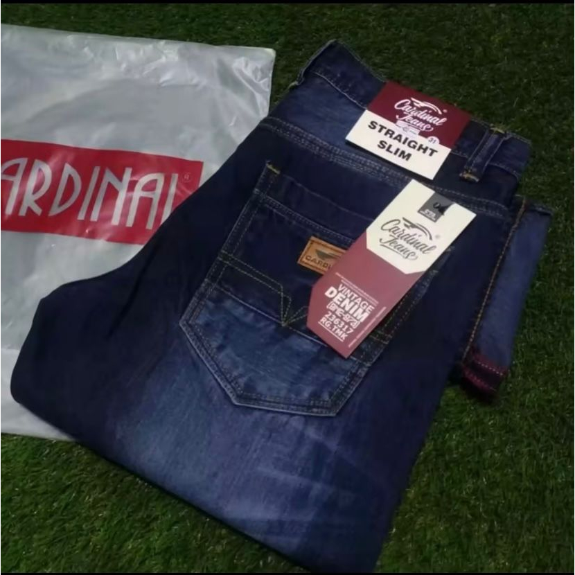 BAYAR DITEMPAT CELANA CARDINAL PANJANG PRIA DEWASA / CELANA JEANS STANDAR PRIA DEWASA / CELANA CARDI