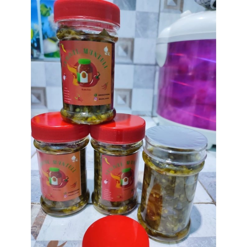 

Sambal Lombok Hijau/ Sambal hijau/ Sambel botol