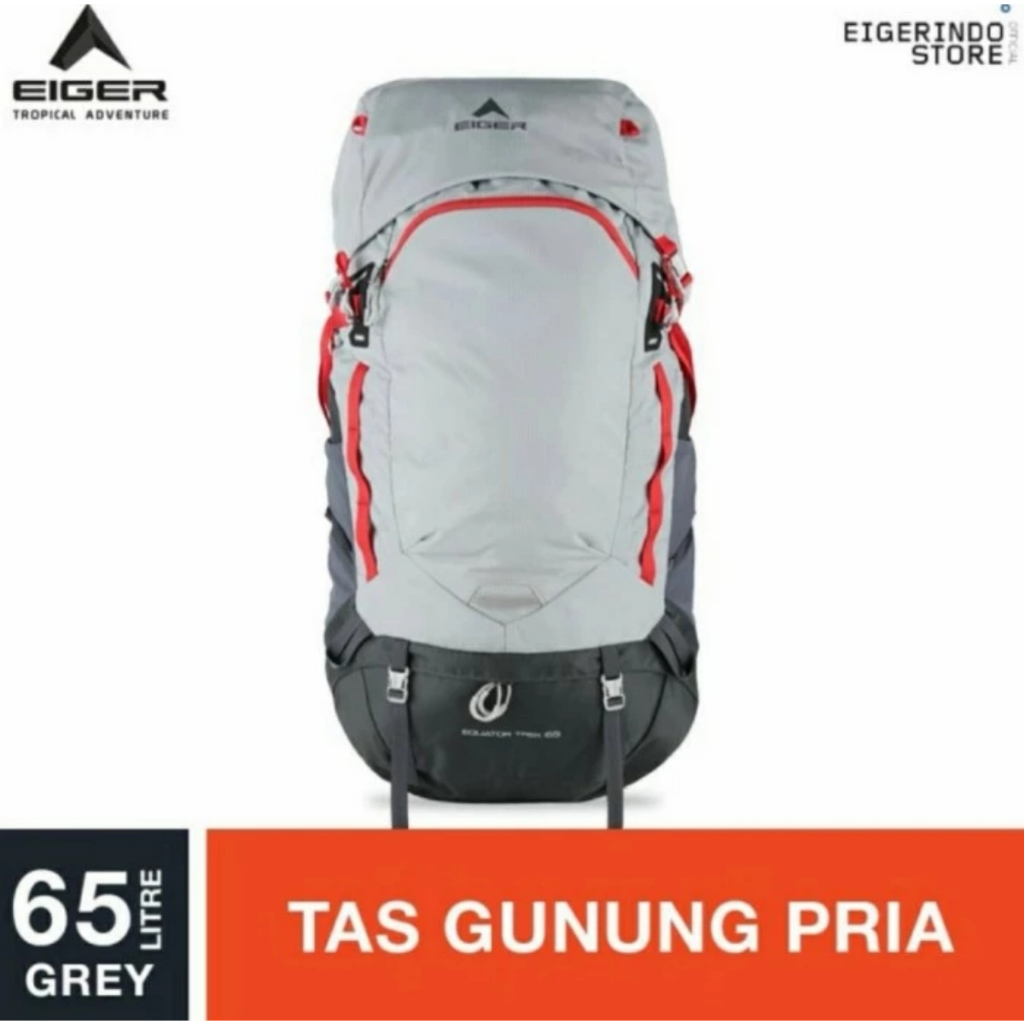 Carrier Eiger Equator Trek 65L Grey