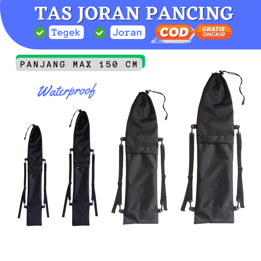 PROMO TAS PANCING UNIK MURAH / TAS JORAN / TAS TEGEK / TAS ALAT PANCING MODEL GENDONG CORDURA NYLON 