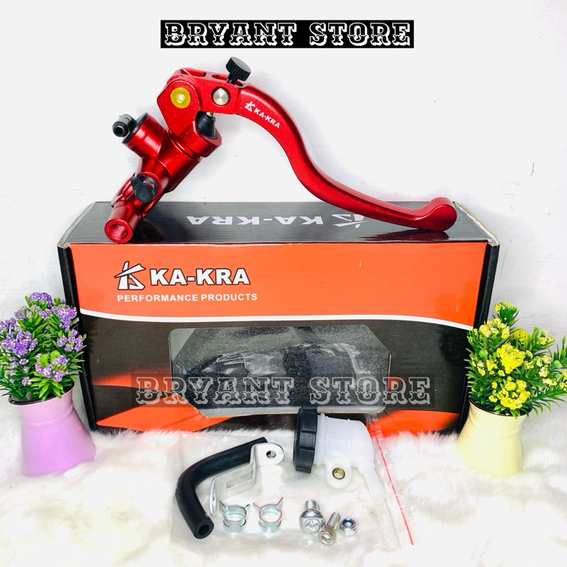 MASTER REM KAKRA CNC KANAN S1 14MM RADIAL PLUS TABUNG KA-KRA BRAKE MASTER HANDLE HANDLEBAR MASTER REM  KA KRA MIO BEAT VARIO SCOOPY NMAX PCX AEROX LEXI UNIVERSAL