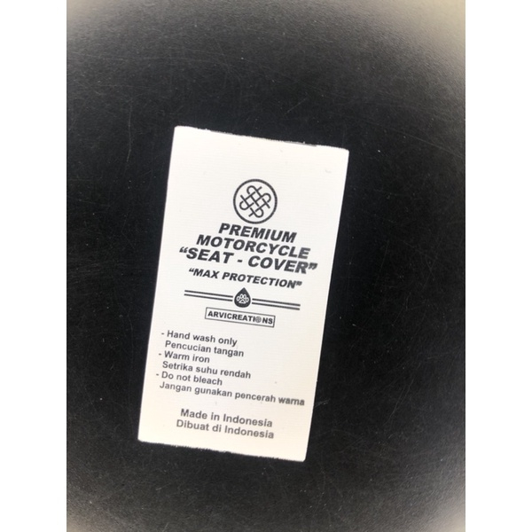 

SEAT COVER MOTORCYCLE TAG WASH SUPER PREMIUM CO 1X DIKIRIM 12PCS