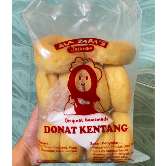 

DONAT KENTANG FROZEN