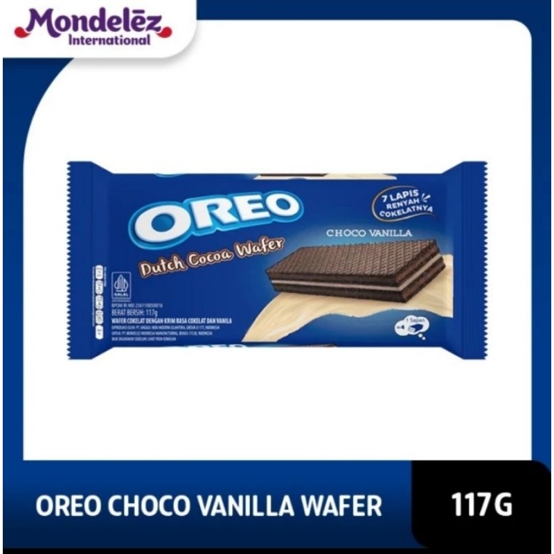 

Oreo Choco Vanilla Wafer 140.4gr