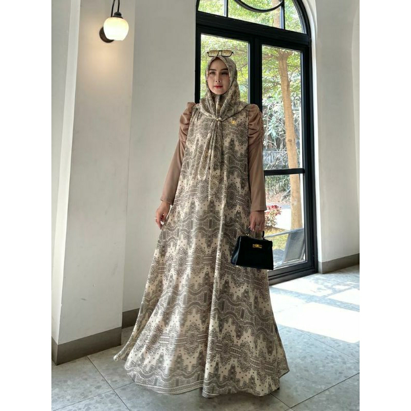 Marwah Dress set hijab by Ninona