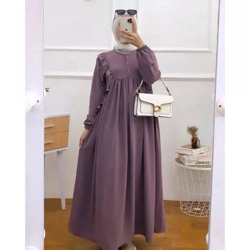 Gamis Jumbo Alicia Dress / Gamis Kekinian / Gamis Kondangan / Gamis