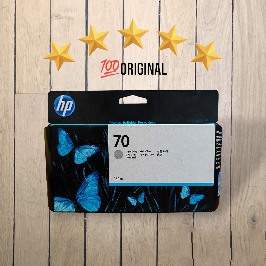 Tinta hp 70 plotter light gray original